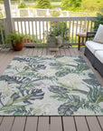 Addison Rugs Faereth Green Washable Indoor-Outdoor Rug