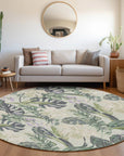 Addison Rugs Faereth Green Washable Indoor-Outdoor Rug