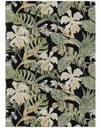 Addison Rugs Faereth Black Washable Indoor-Outdoor Rug
