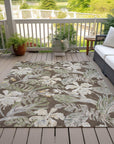 Addison Rugs Faereth Brown Washable Indoor-Outdoor Rug