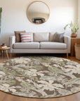 Addison Rugs Faereth Brown Washable Indoor-Outdoor Rug