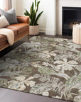 Addison Rugs Faereth Brown Washable Indoor-Outdoor Rug