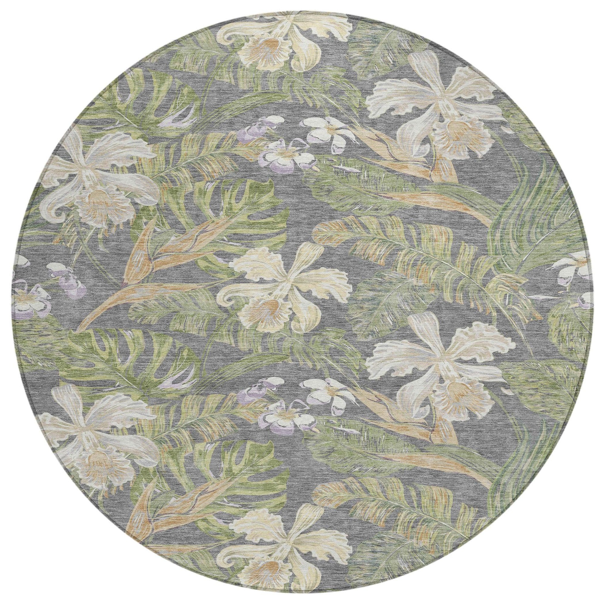Addison Rugs Faereth Gray Washable Indoor-Outdoor Rug
