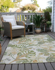 Addison Rugs Faereth Ivory Washable Indoor-Outdoor Rug