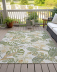 Addison Rugs Faereth Ivory Washable Indoor-Outdoor Rug