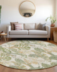Addison Rugs Faereth Ivory Washable Indoor-Outdoor Rug