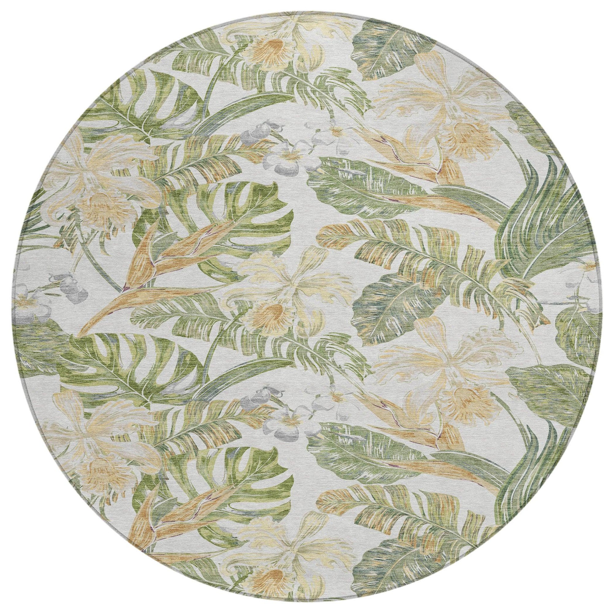 Addison Rugs Faereth Ivory Washable Indoor-Outdoor Rug
