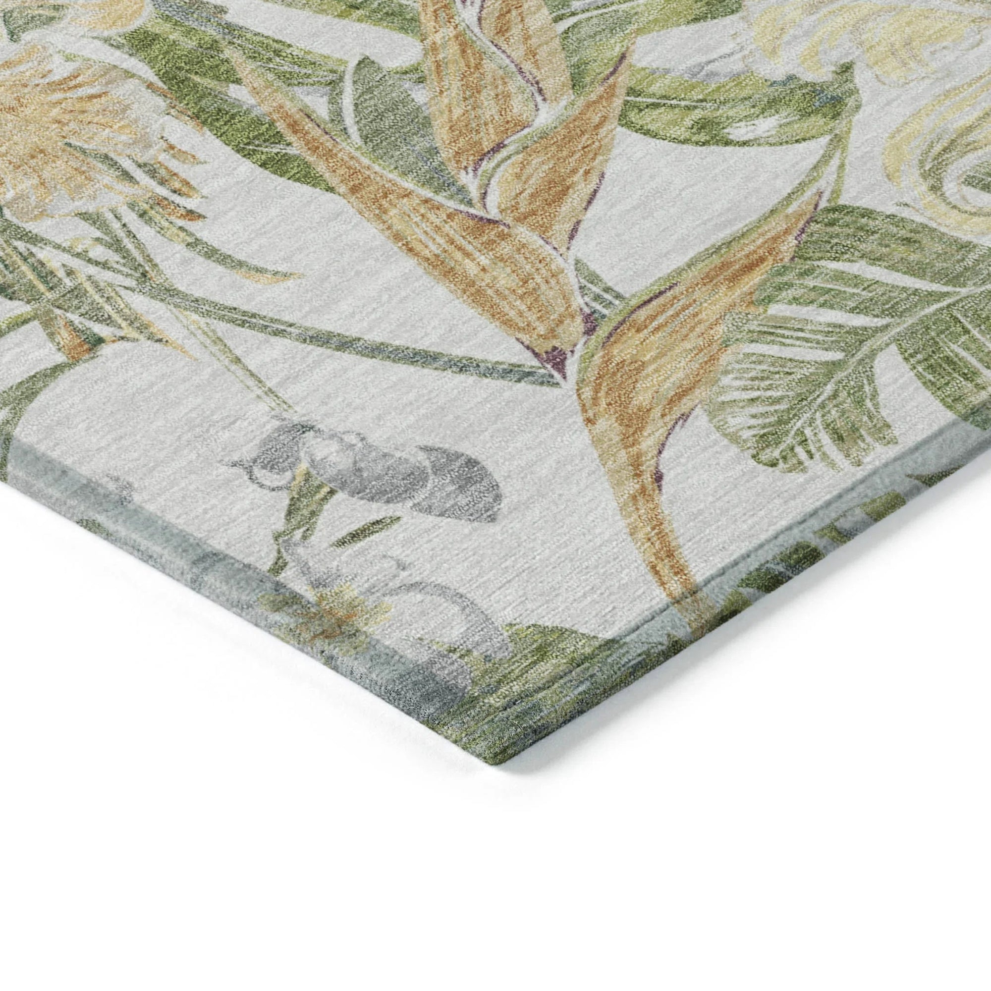 Addison Rugs Faereth Ivory Washable Indoor-Outdoor Rug