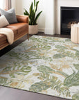 Addison Rugs Faereth Ivory Washable Indoor-Outdoor Rug