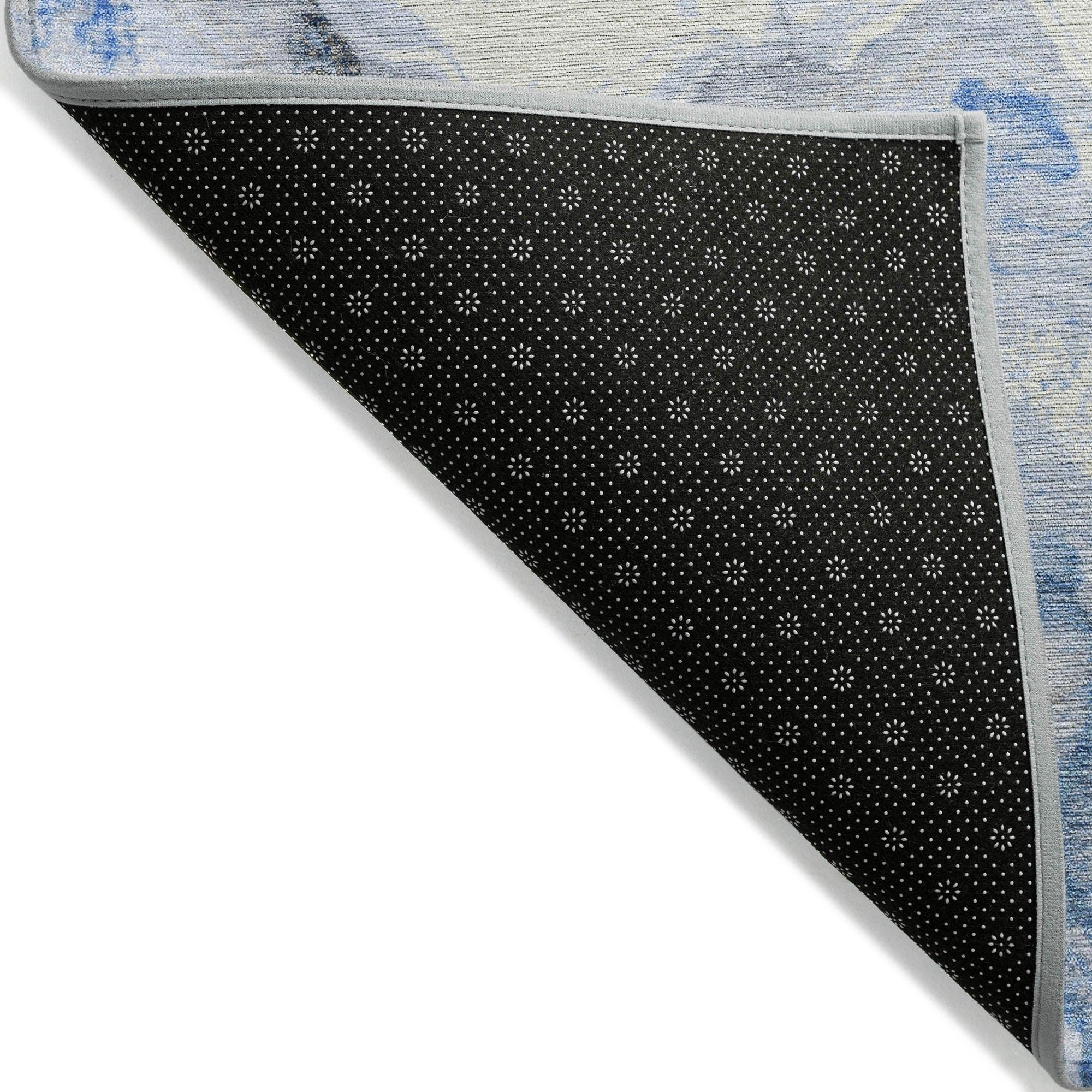 Addison Rugs Faeriel Blue Washable Indoor-Outdoor Rug