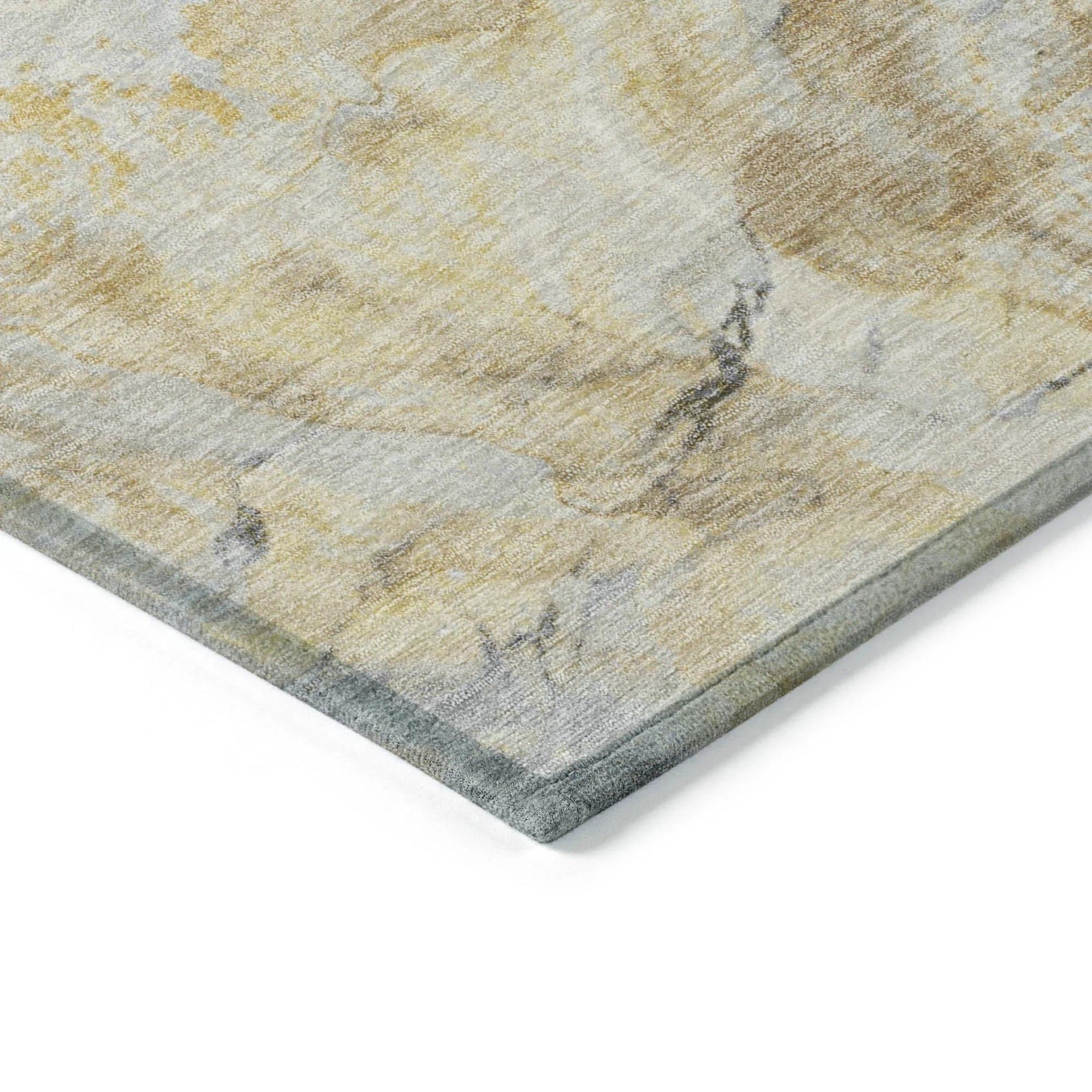 Addison Rugs Faeriel Gold Washable Indoor-Outdoor Rug