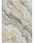 Addison Rugs Faeriel Gold Washable Indoor-Outdoor Rug