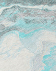 Addison Rugs Faeriel Teal Washable Indoor-Outdoor Rug