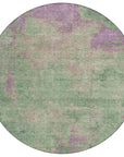 Addison Rugs Faerion Green Washable Indoor-Outdoor Rug