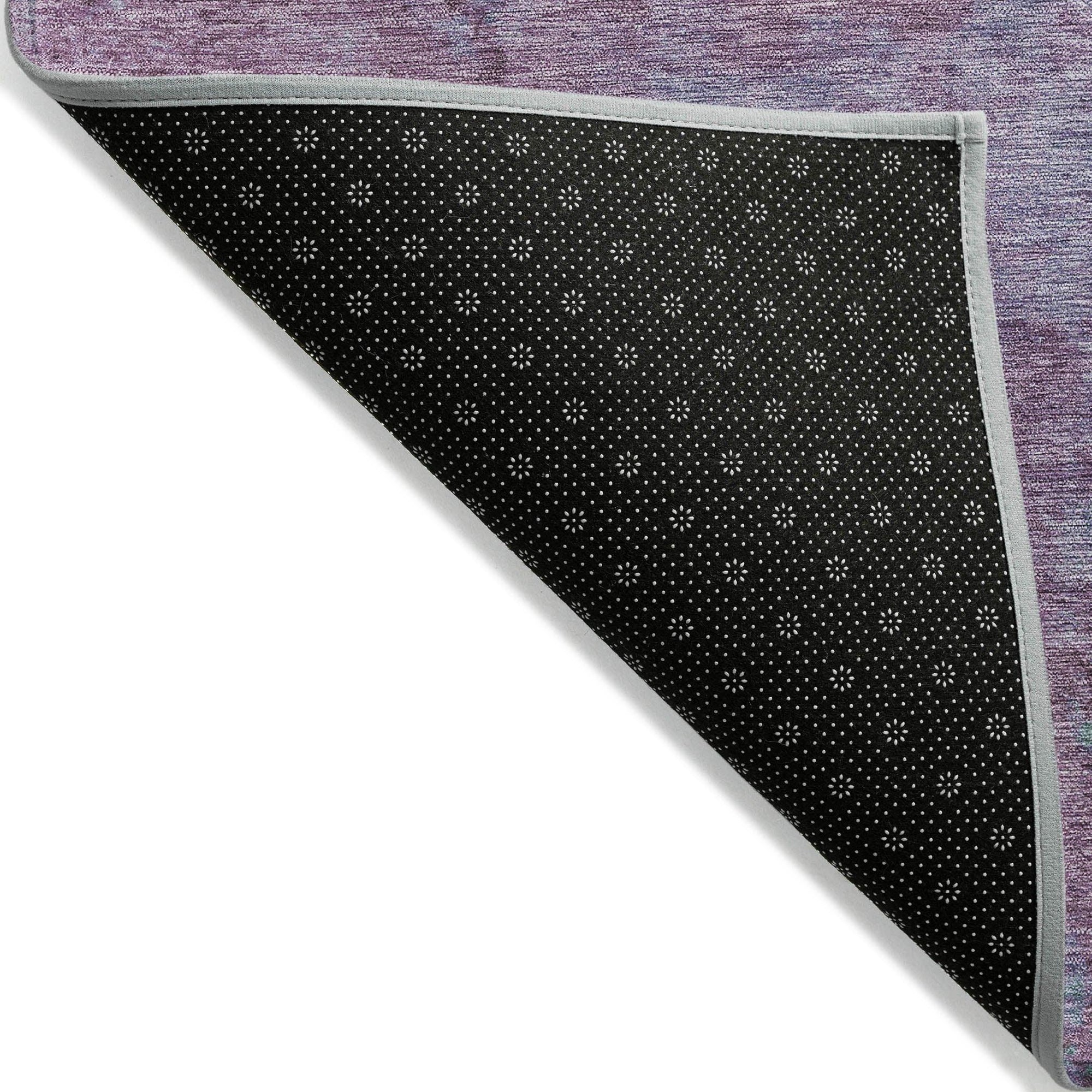 Addison Rugs Faerion Purple Washable Indoor-Outdoor Rug