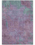 Addison Rugs Faerion Purple Washable Indoor-Outdoor Rug