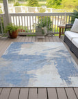 Addison Rugs Faerira Denim Washable Indoor-Outdoor Rug