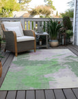 Addison Rugs Faerira Green Washable Indoor-Outdoor Rug