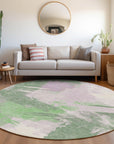 Addison Rugs Faerira Green Washable Indoor-Outdoor Rug