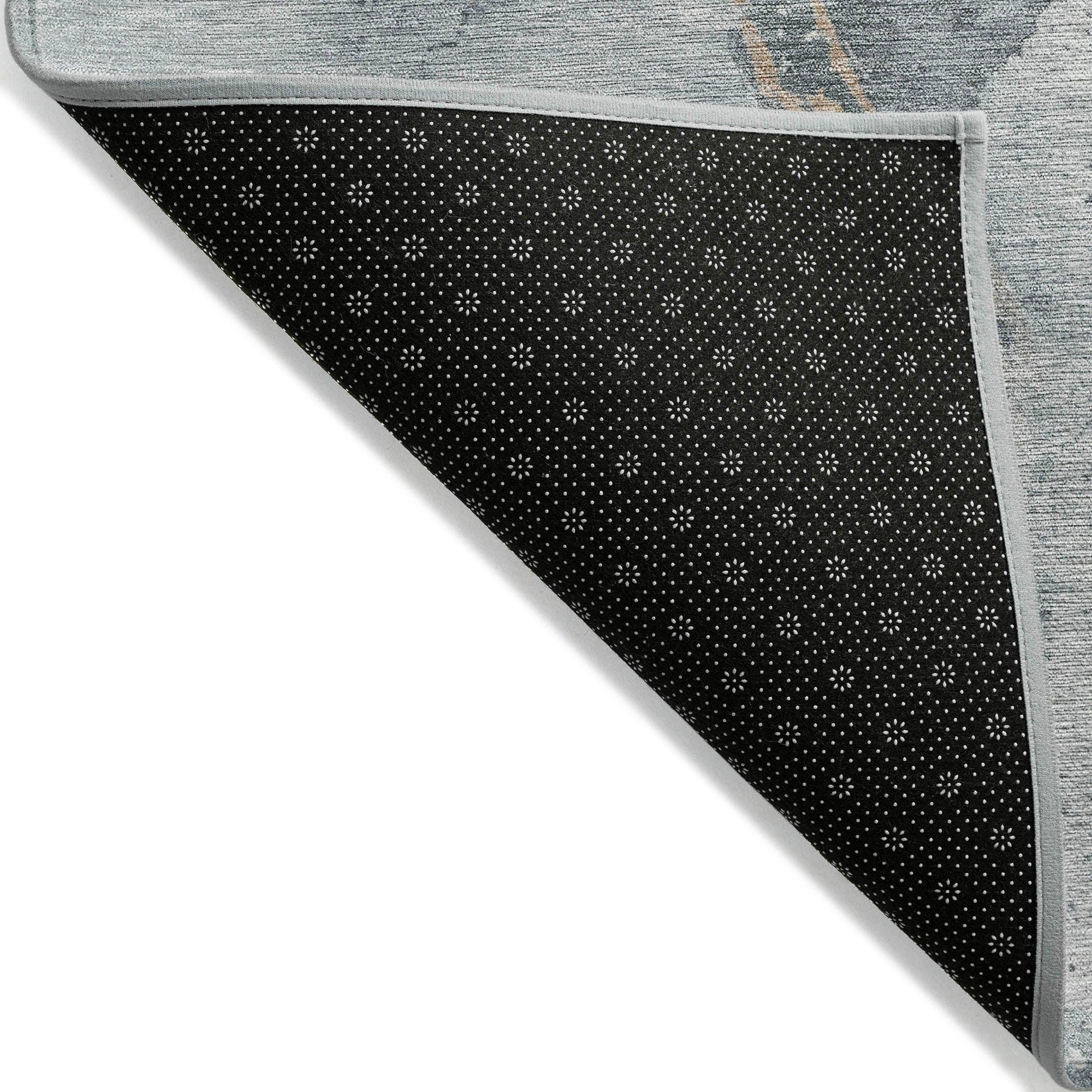 Addison Rugs Faerius Gray Washable Indoor-Outdoor Rug