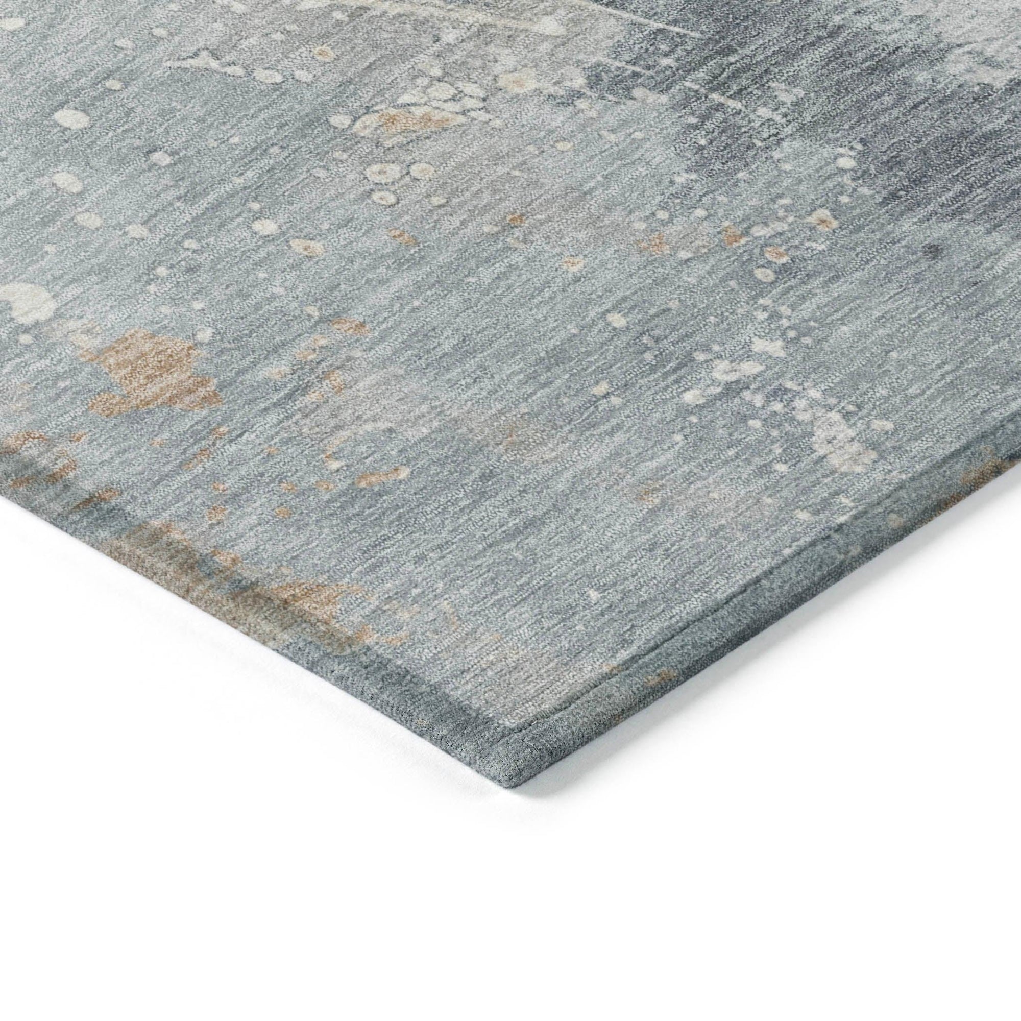 Addison Rugs Faerius Gray Washable Indoor-Outdoor Rug