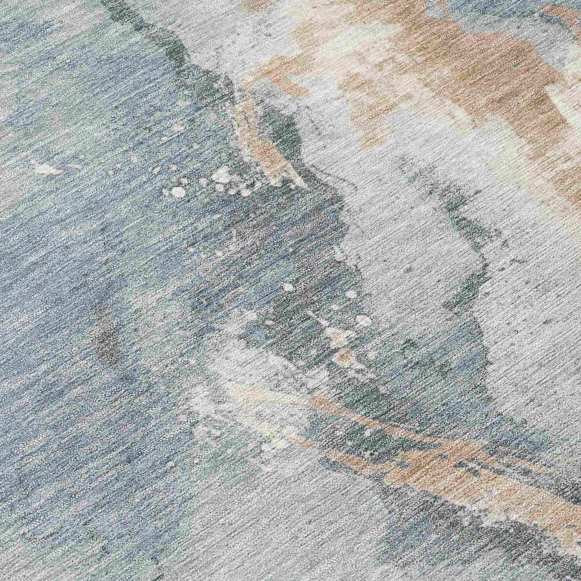 Addison Rugs Faerius Gray Washable Indoor-Outdoor Rug