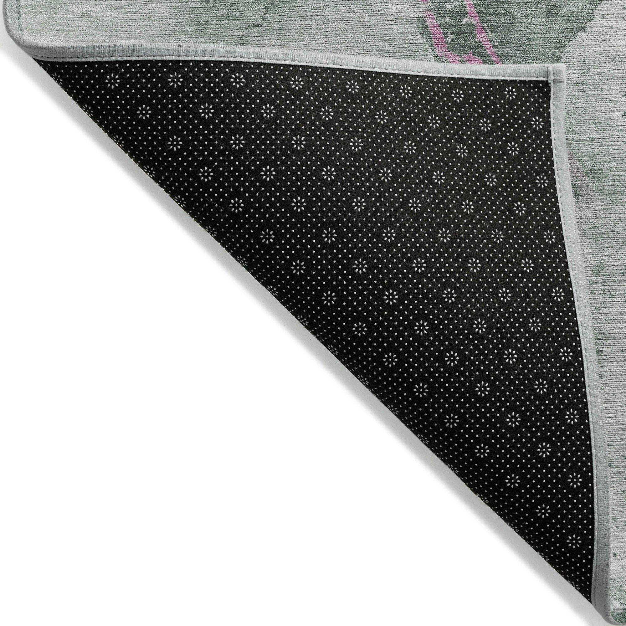 Addison Rugs Faerius Green Washable Indoor-Outdoor Rug