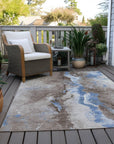 Addison Rugs Faerius Brown Washable Indoor-Outdoor Rug