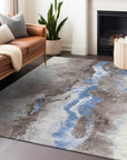 Addison Rugs Faerius Brown Washable Indoor-Outdoor Rug