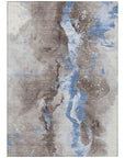 Addison Rugs Faerius Brown Washable Indoor-Outdoor Rug