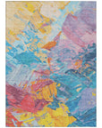 Addison Rugs Galain Blue Washable Indoor-Outdoor Rug