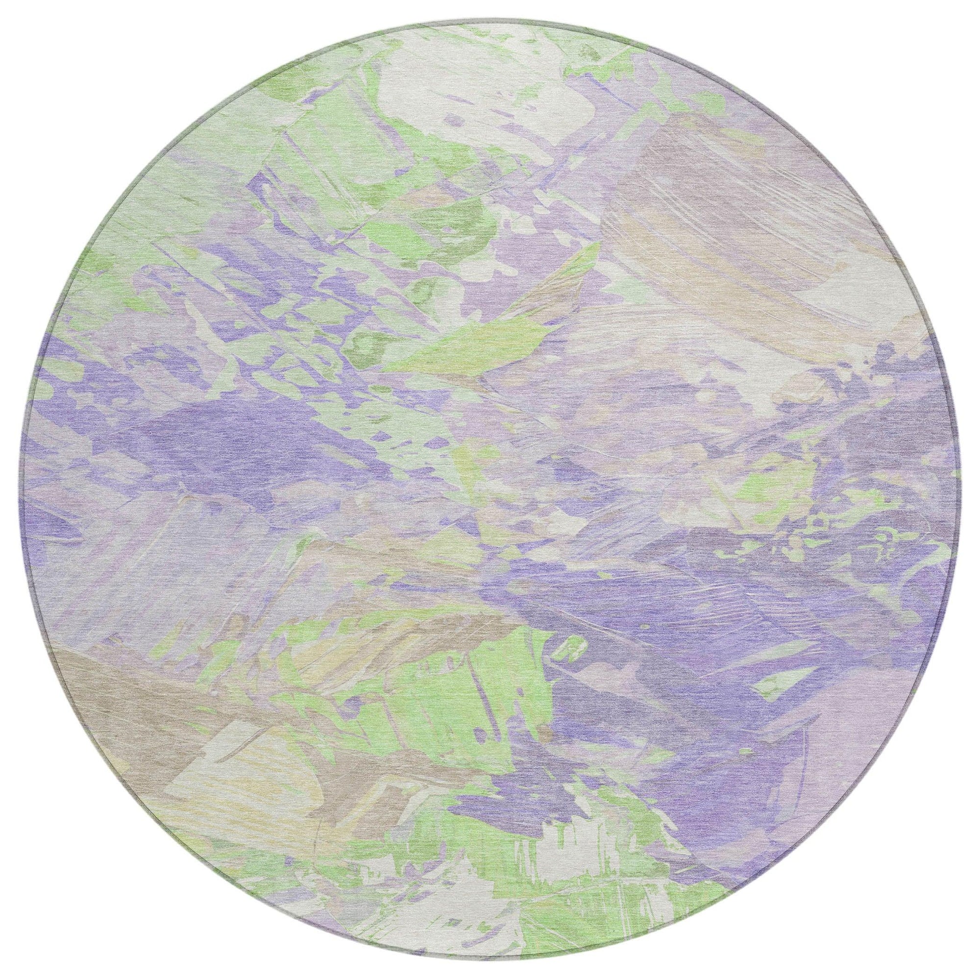Addison Rugs Galain Purple Washable Indoor-Outdoor Rug