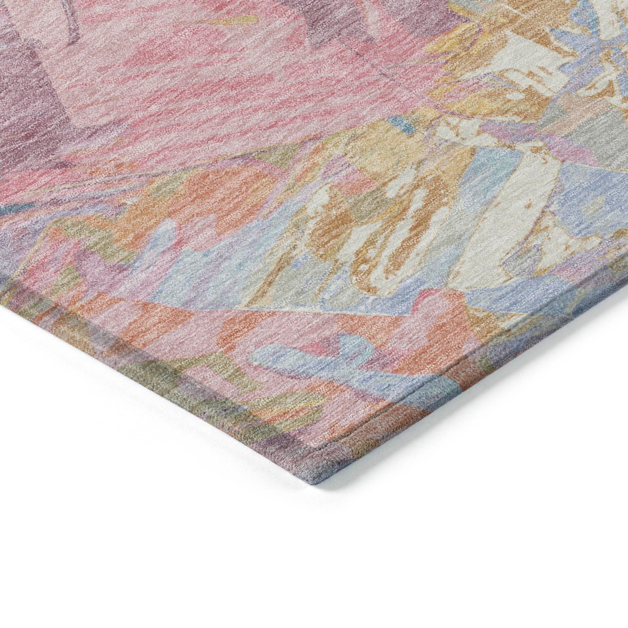 Addison Rugs Galain Teal Washable Indoor-Outdoor Rug