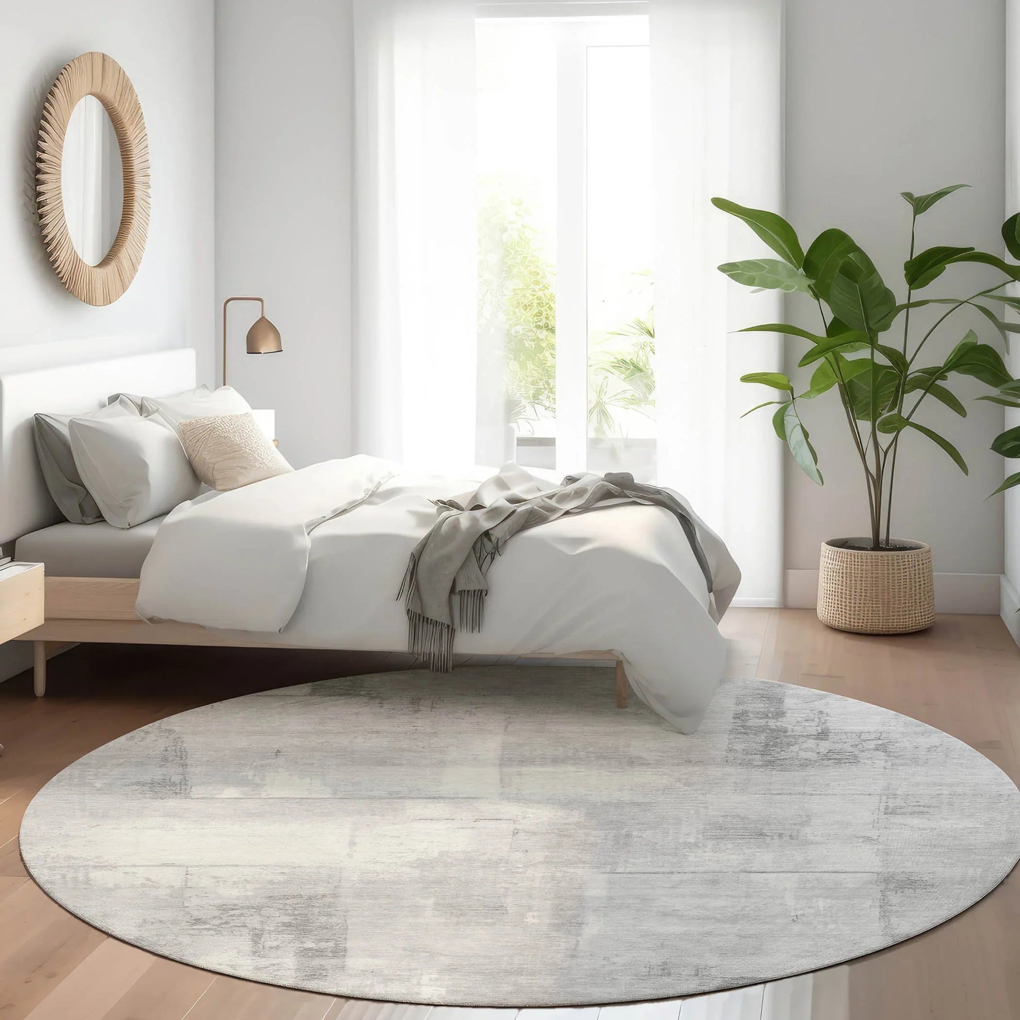 Addison Rugs Galanor Gray Washable Indoor-Outdoor Rug