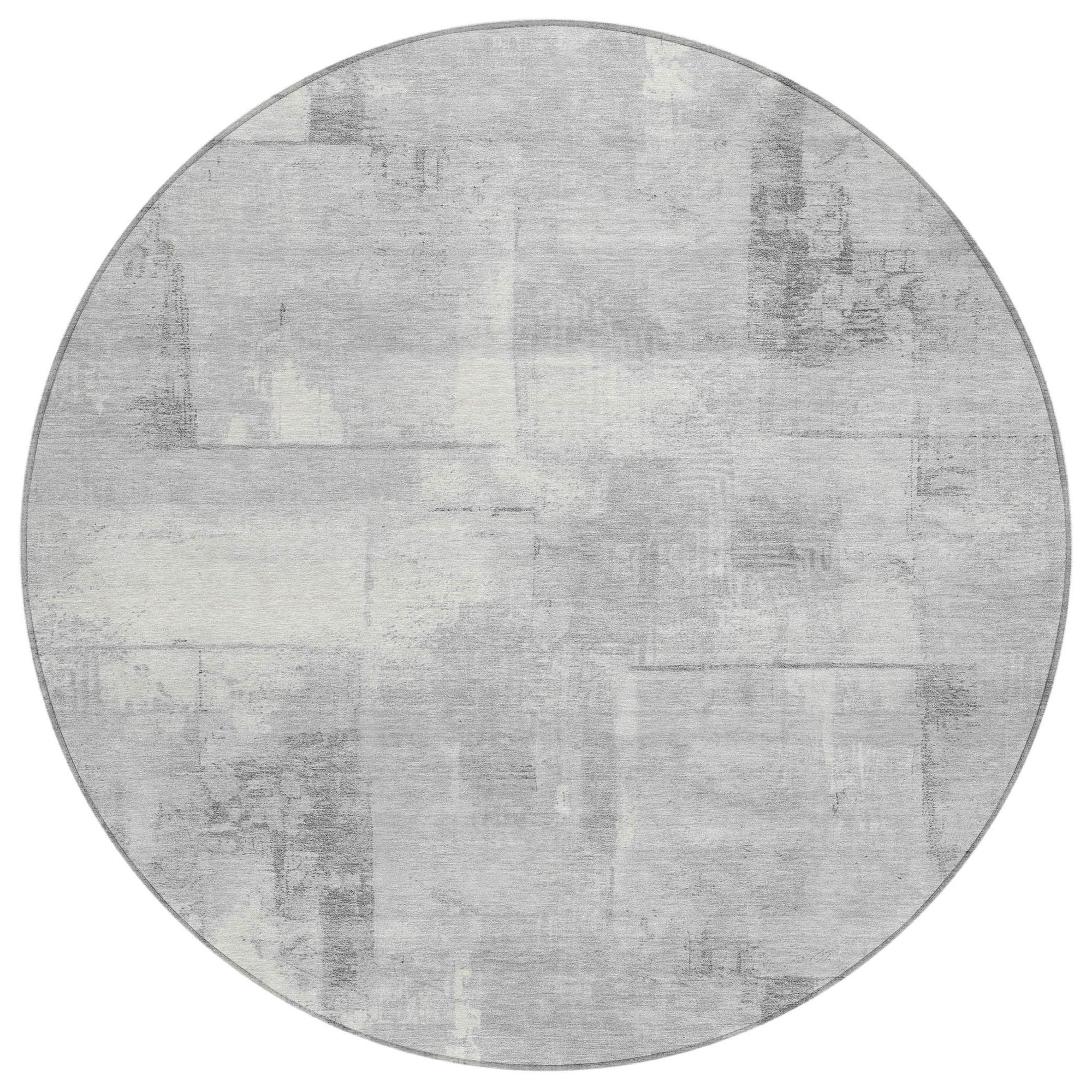 Addison Rugs Galanor Gray Washable Indoor-Outdoor Rug