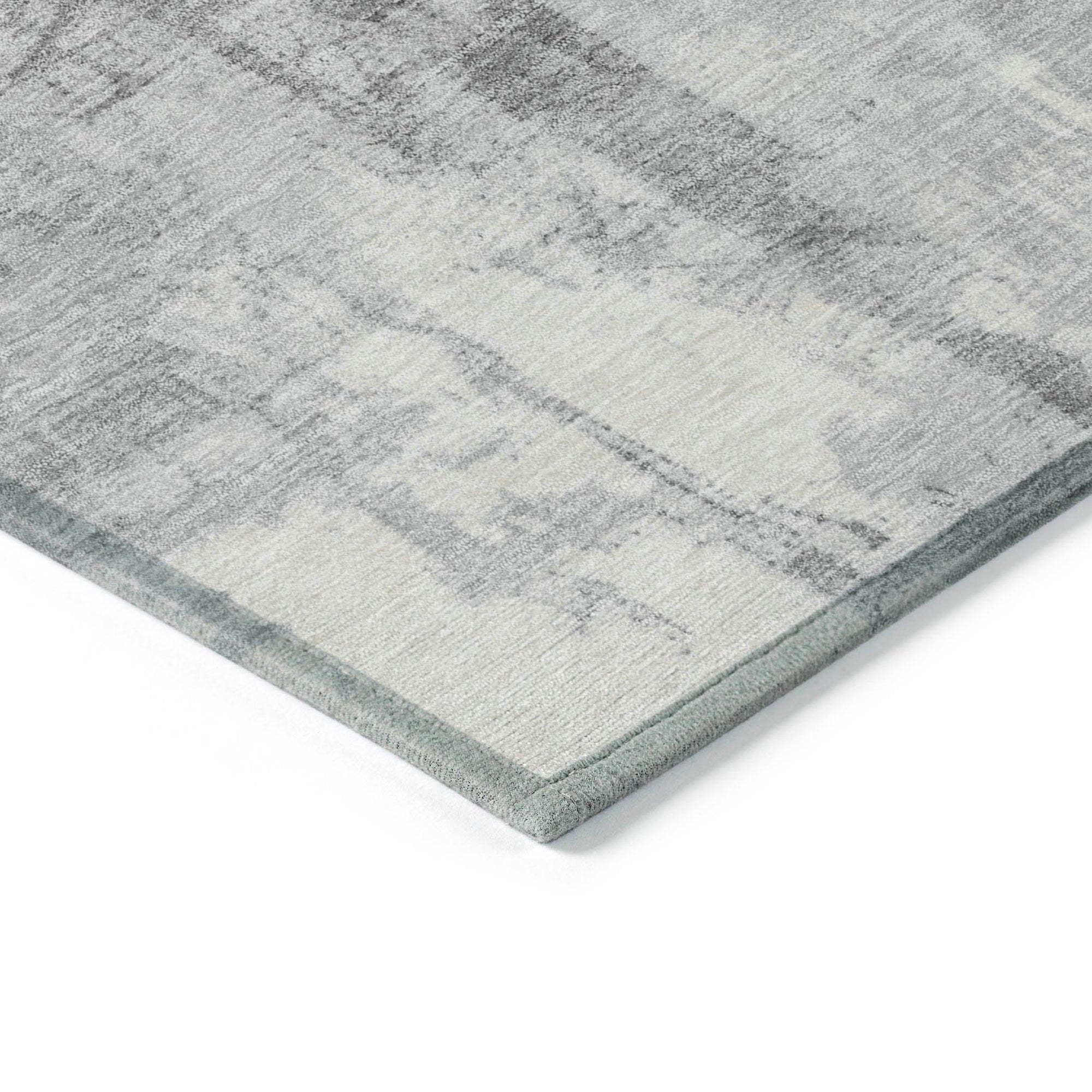 Addison Rugs Galanor Gray Washable Indoor-Outdoor Rug