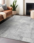 Addison Rugs Galanor Gray Washable Indoor-Outdoor Rug