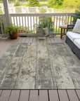 Addison Rugs Galara Beige Washable Indoor-Outdoor Rug