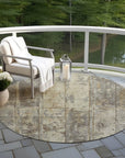 Addison Rugs Galara Beige Washable Indoor-Outdoor Rug