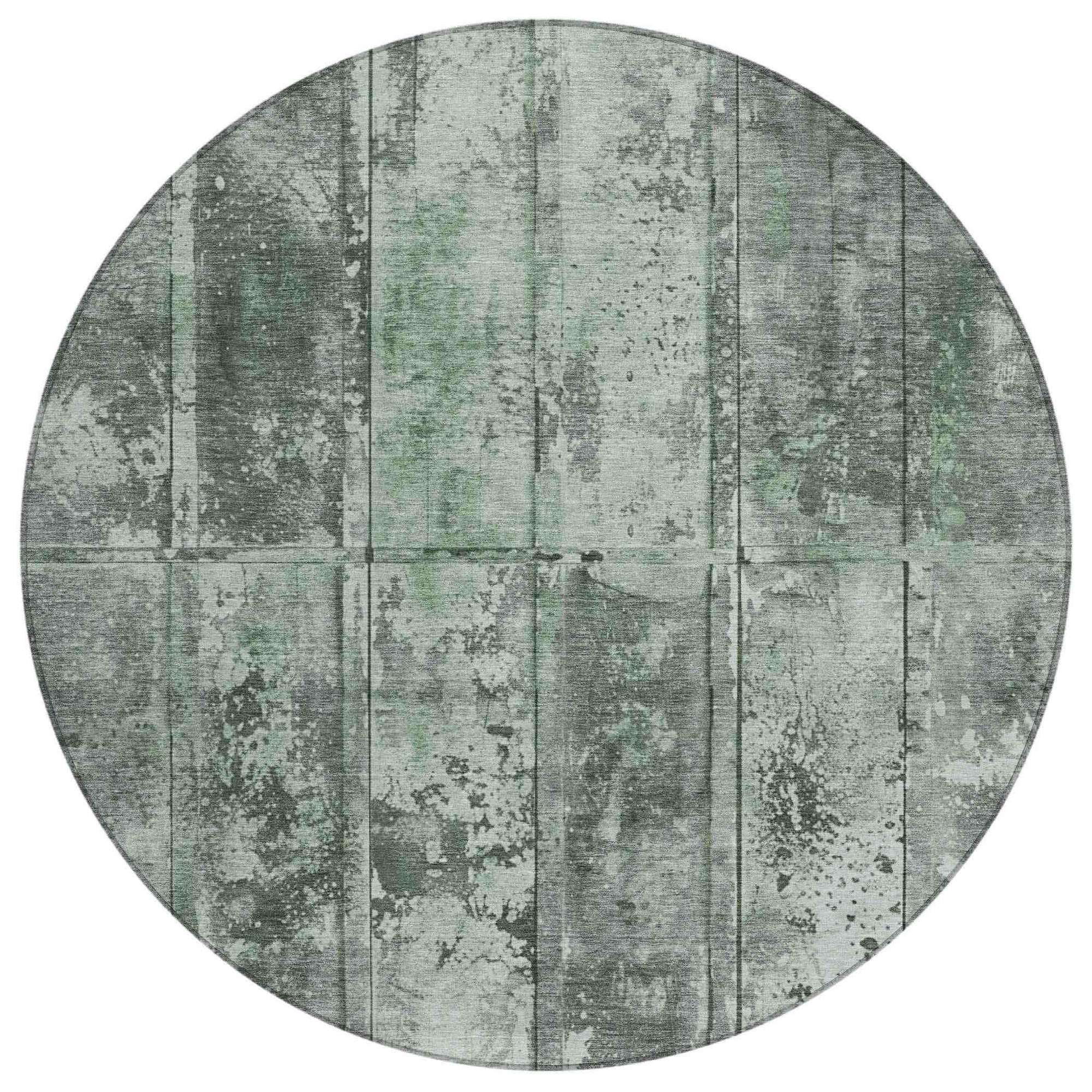 Addison Rugs Galara Green Washable Indoor-Outdoor Rug