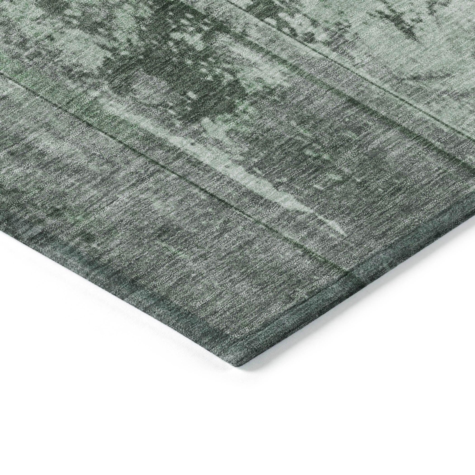 Addison Rugs Galara Green Washable Indoor-Outdoor Rug