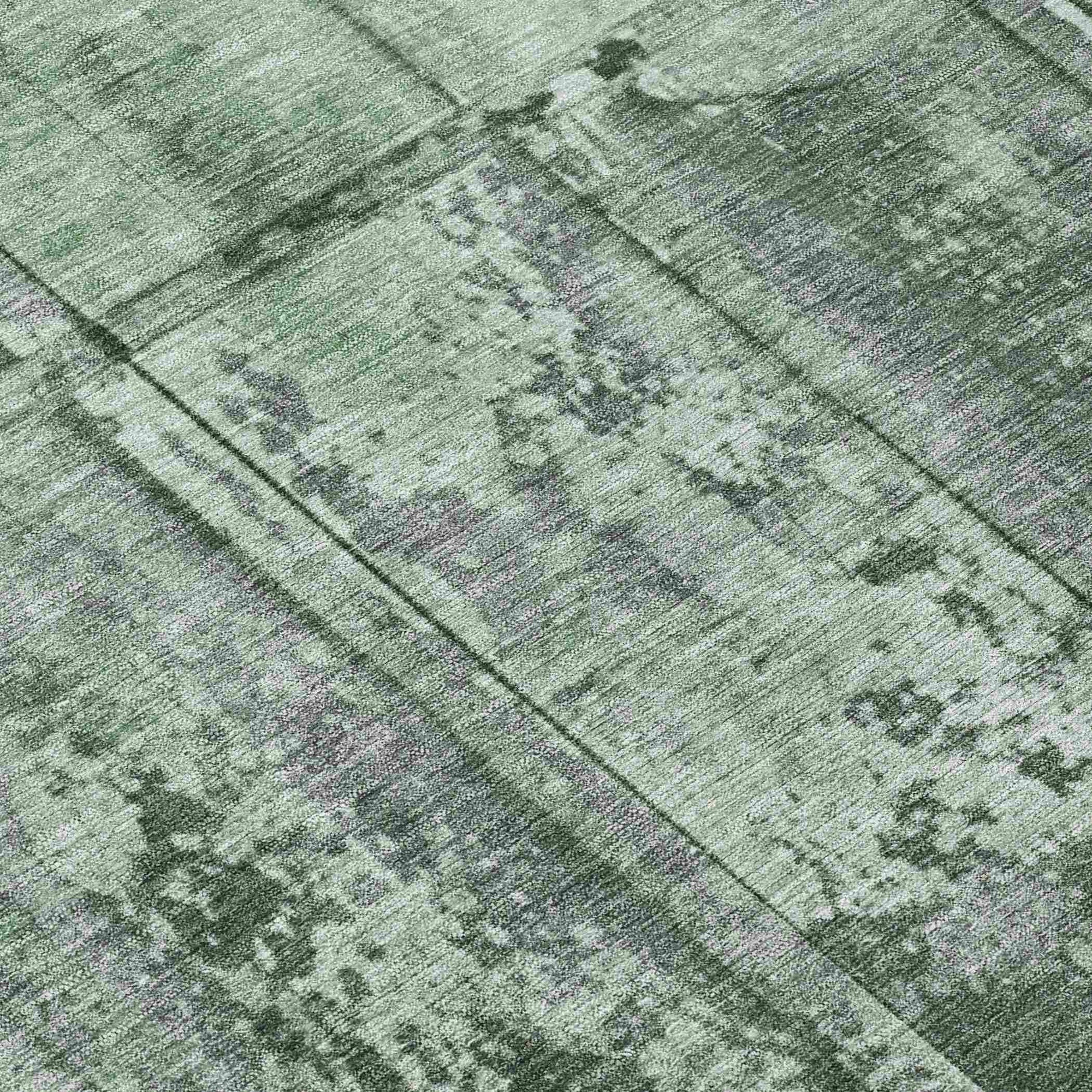 Addison Rugs Galara Green Washable Indoor-Outdoor Rug