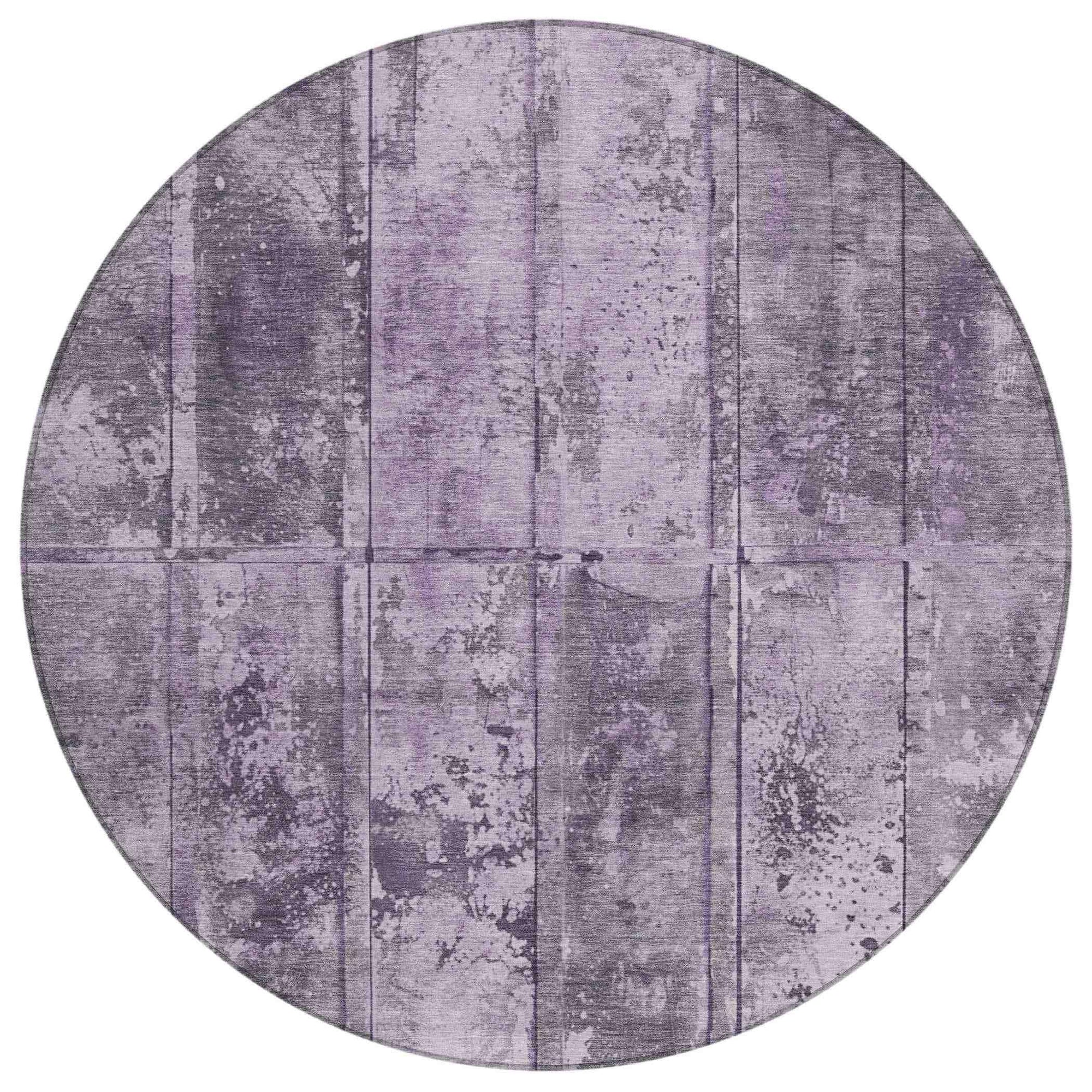 Addison Rugs Galara Purple Washable Indoor-Outdoor Rug