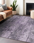 Addison Rugs Galara Purple Washable Indoor-Outdoor Rug