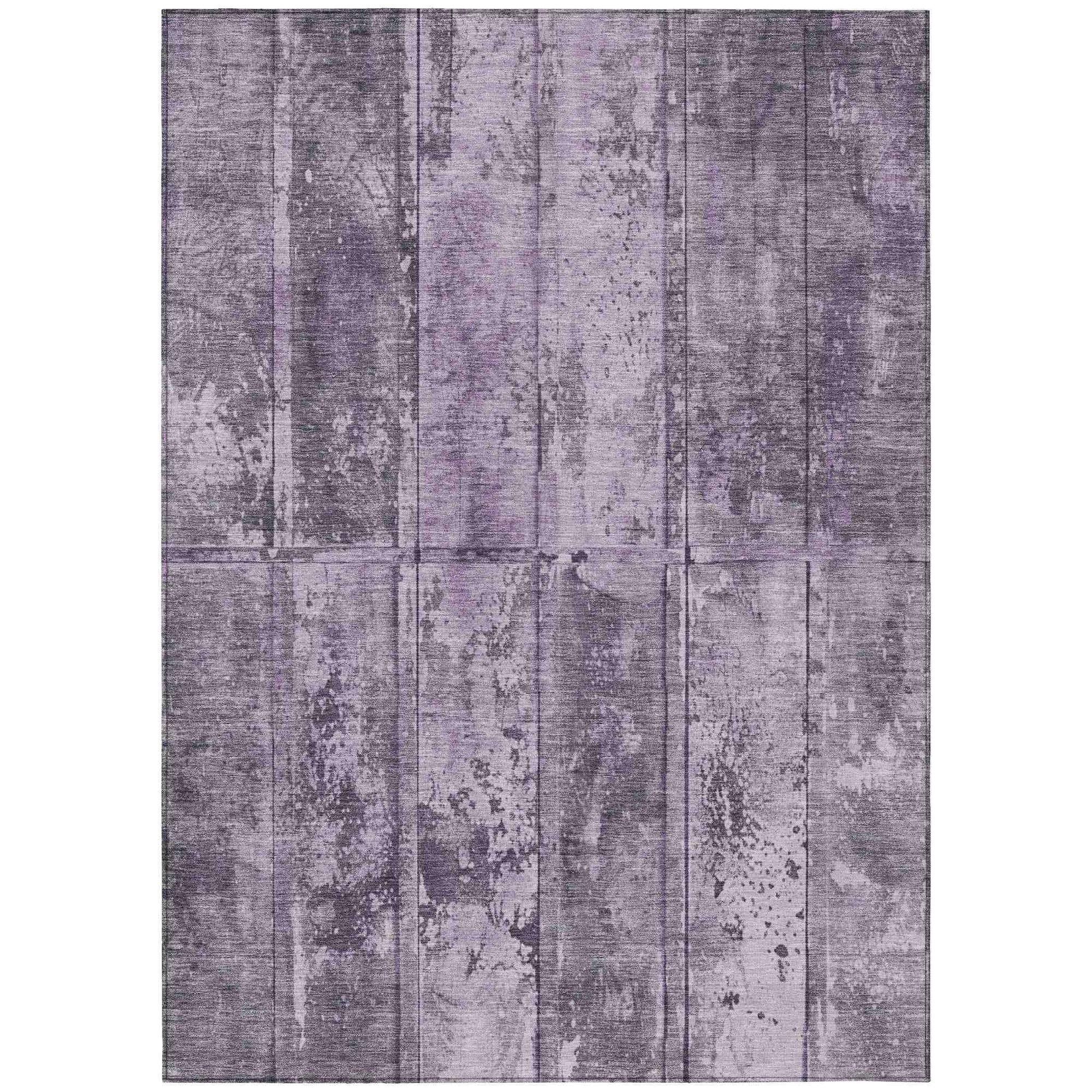 Addison Rugs Galara Purple Washable Indoor-Outdoor Rug
