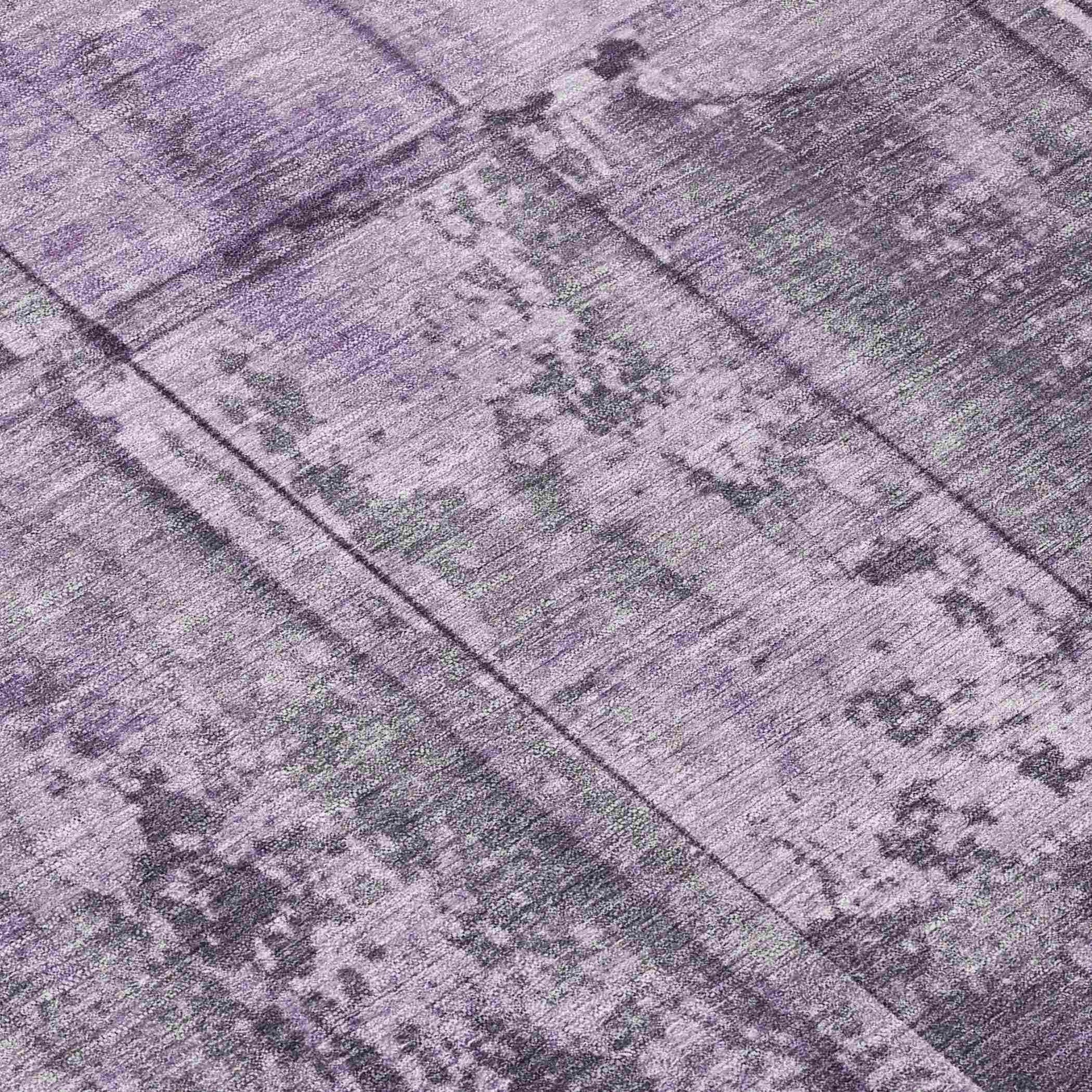 Addison Rugs Galara Purple Washable Indoor-Outdoor Rug