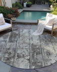 Addison Rugs Galara Brown Washable Indoor-Outdoor Rug