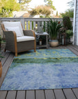 Addison Rugs Galaris Blue Washable Indoor-Outdoor Rug