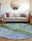 Addison Rugs Galaris Blue Washable Indoor-Outdoor Rug