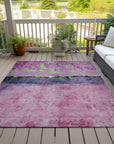 Addison Rugs Galaris Pink Washable Indoor-Outdoor Rug